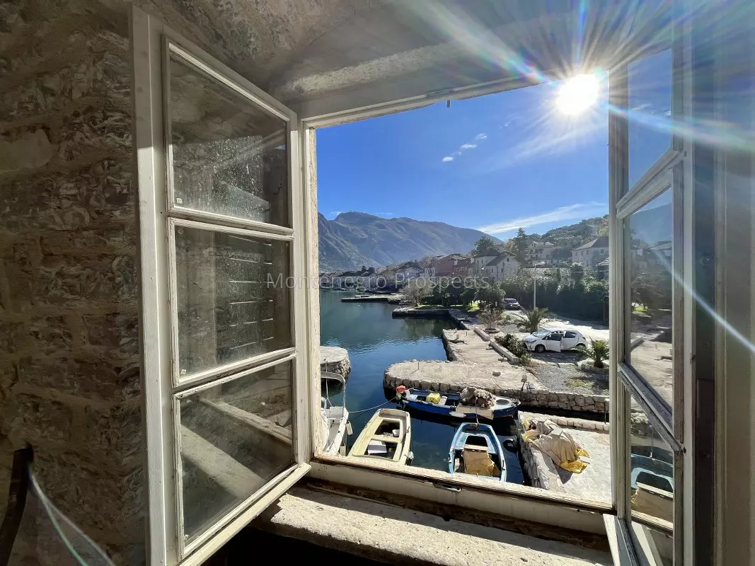Stunning waterfront stone house ideal for a hotel in prcanj kotor bay 13569 24