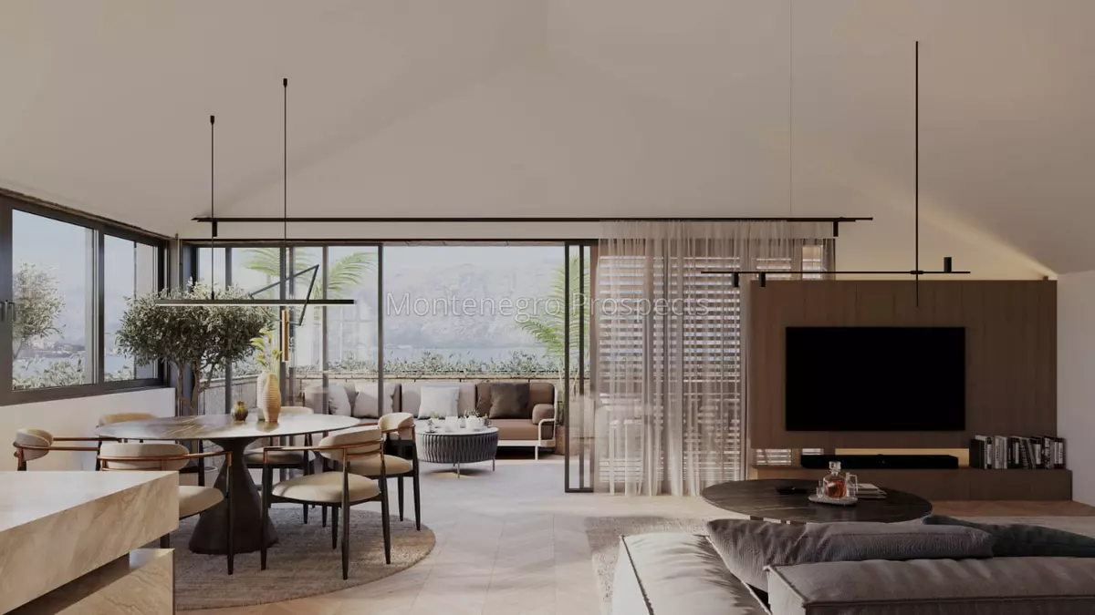 Penthouse for sale dobrota 13844 1