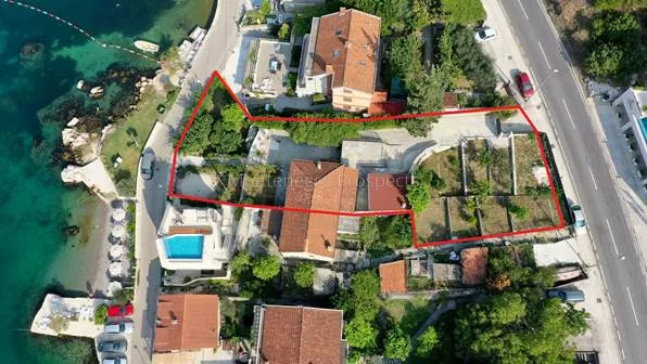 Large plot for a hotel between the seafront and the highway dobrota kotor 13417 2