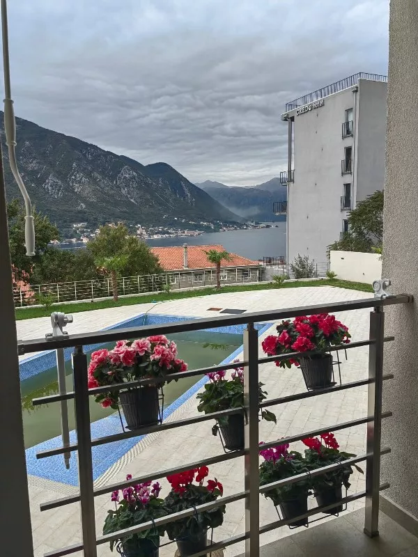 Chic one bedroom apartment with sea views in dobrota kotor bay 13652 32