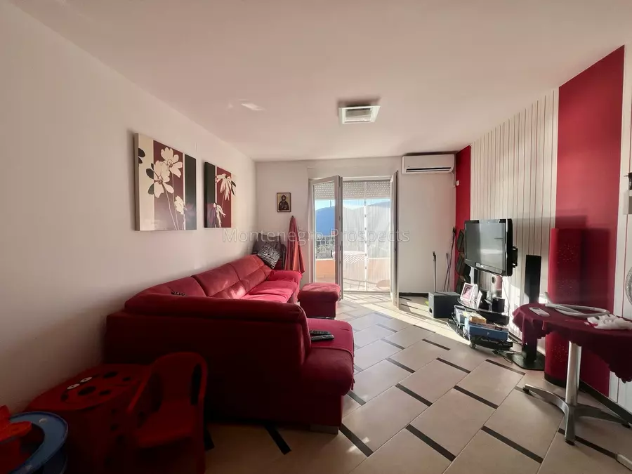 Spacious three bedroom apartment with stuuning sea views above jaz beach budva 13785 2